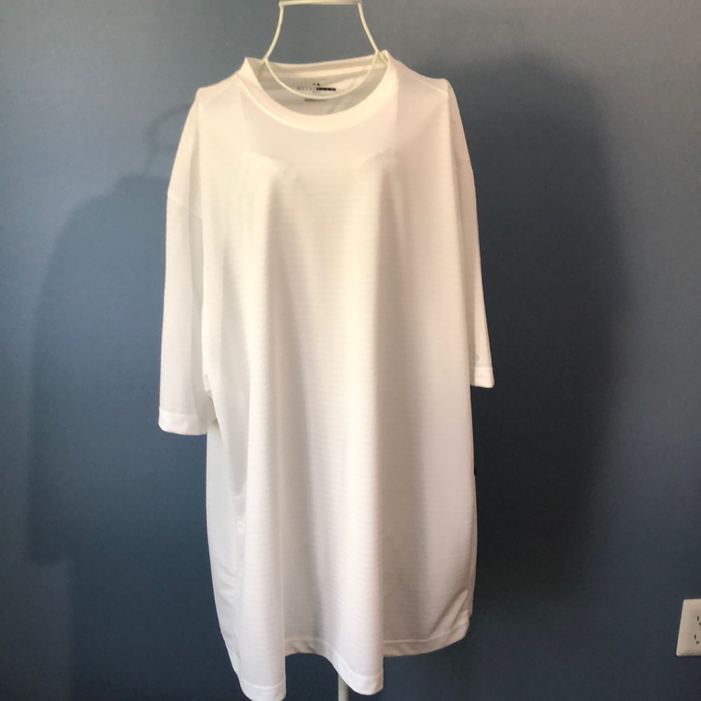 White golf t shirt